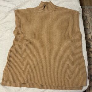 Tan sweater vest